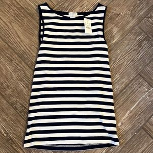 NWT J. Crew Factory boatneck tank, xs